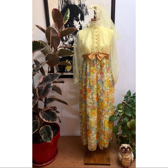 Vintage Dresses & Skirts - Quirky Bride!!!! Wedding Dress w Veil
